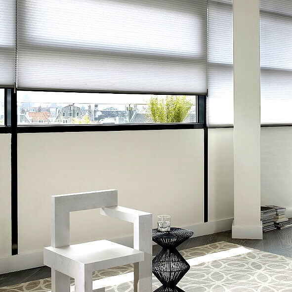 Plissees mit Elektromotor, der bequeme Sichtschutz