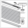 Holzjalousie (1322) 25mm 24 Volt Elektro mit Fernbedienung