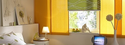 Rollo, Plissee oder Gardine f�r das Schlafzimmer