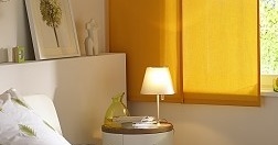 Rollo, Plissee oder Gardine f�r das Schlafzimmer