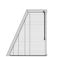 Jalousie Sonderform Slope S3 Trapez