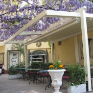Gastromarkise PERGOLA SUNRAIN