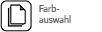 Farben: wei�, silber und blau