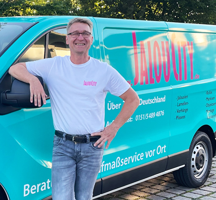 JalouCity-Go-Außendienst von Karlsruhe