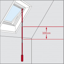 VELUX Verlängerungsstange ZCT 100