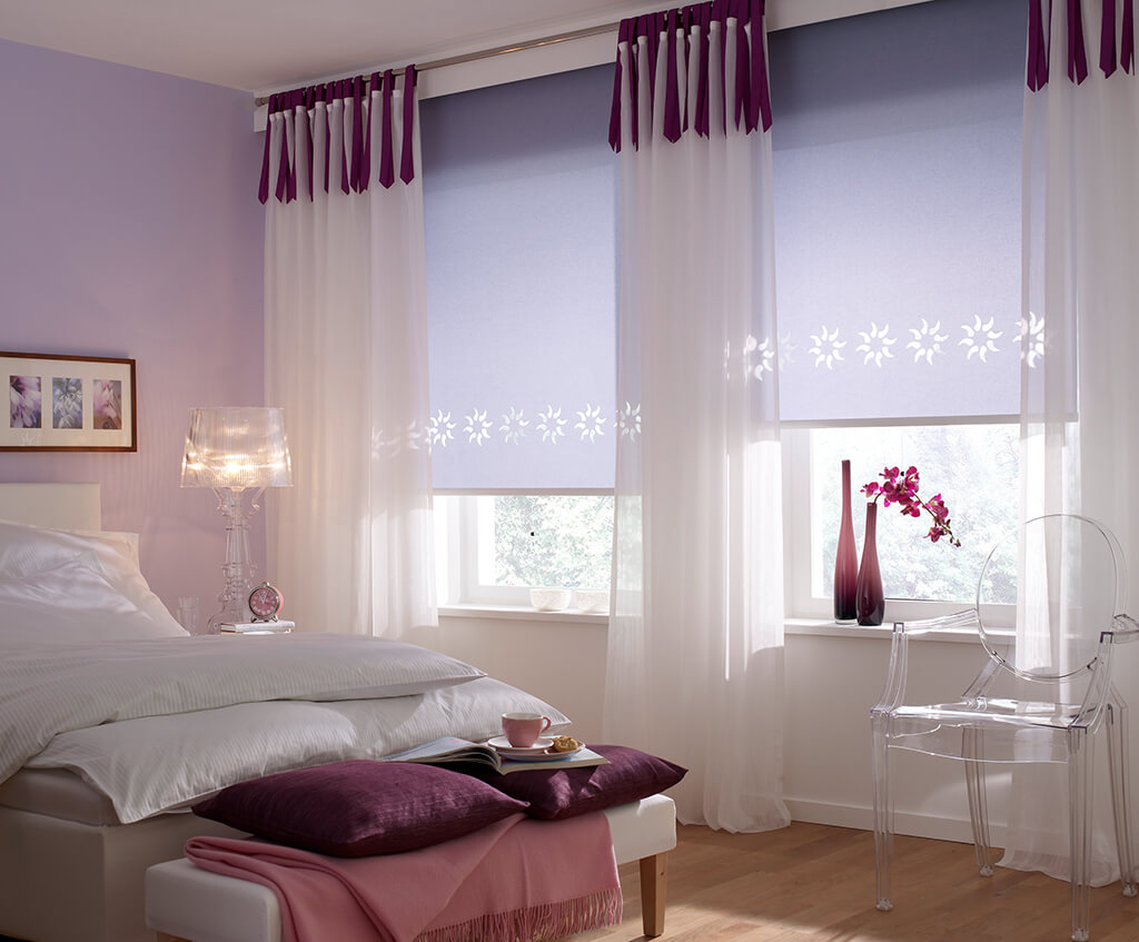 Schlafzimmer verdunkeln für Sichtschutz und Ruhe