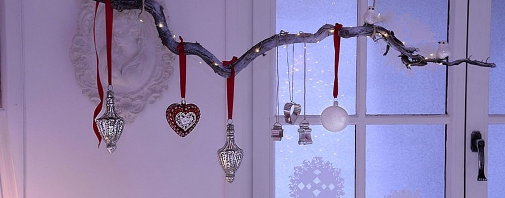 DIY - weihnachtliche Fensterdeko