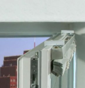 Auf PCV-Fenster Montage