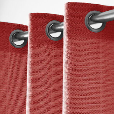 Ösenschal in rot Ösenschal in rot