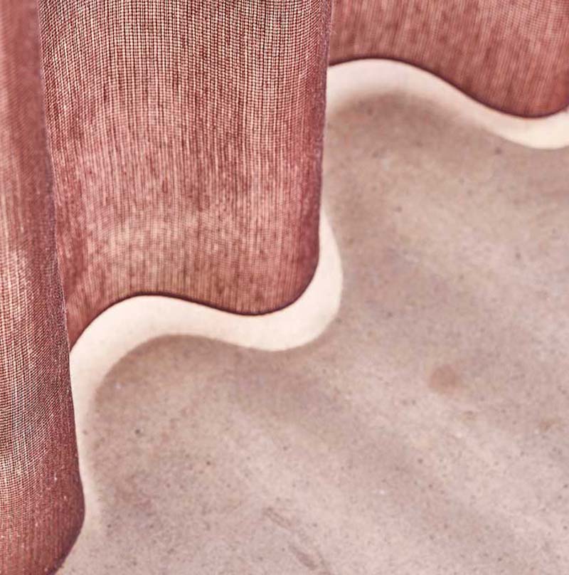 Transparente Vorhänge