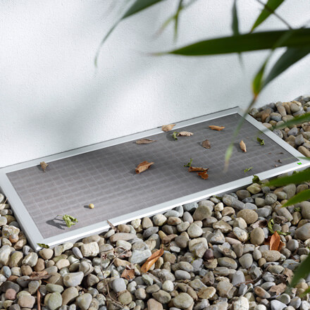 Lückenlose Abdeckung des Kellerschachts