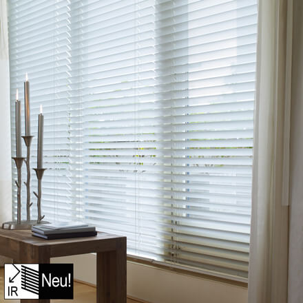 Thermo-Lamellen bei Premium Luxaflex® Jalousien Thermo-Lamellen bei Premium Luxaflex® Jalousien