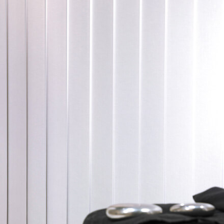 Lamellenvorhänge aus Kunststoff PVC Lamellen Detailansicht