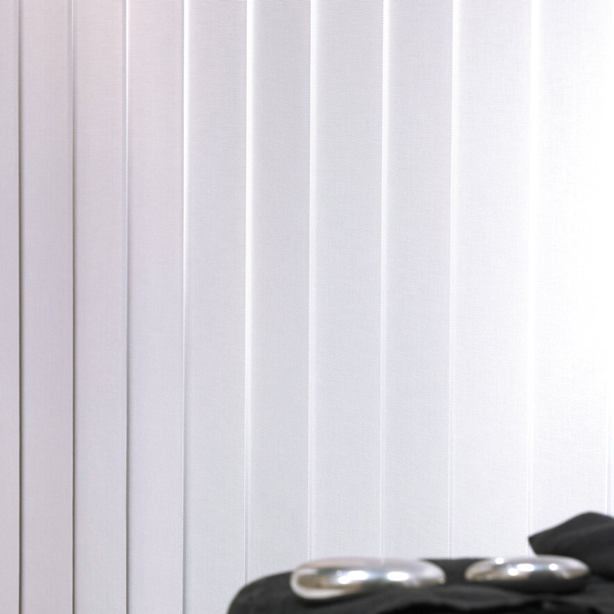 Lamellenvorhänge aus Kunststoff PVC Lamellen Detailansicht