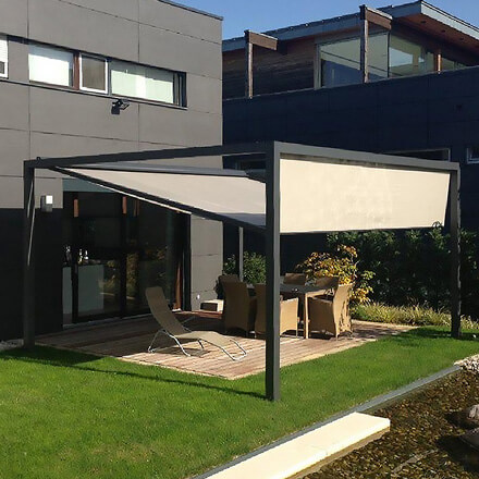 Freistehende Markise: Q.bus, Terrasse