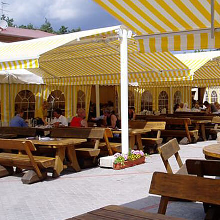 Gastro SUNRAIN freistehend kombiniert