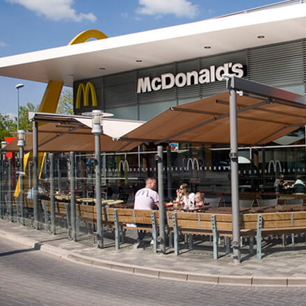 Gastro SUNRAIN Flächengestaltung