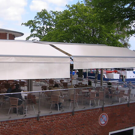 Gastro SUNRAIN Vario-Volant Kuppelanlage