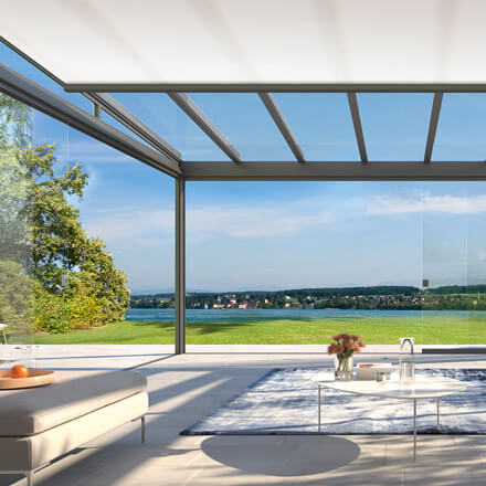 Glassysteme AREA EXCLUSIV Unterglasmarkise