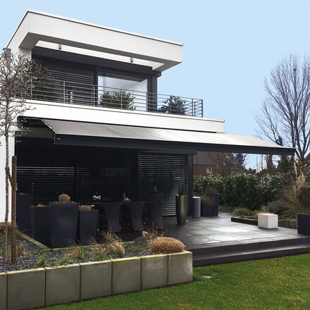 Kassettenmarkise CASA SUNRAIN schwarz CASA SUNRAIN schwarz