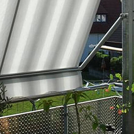 Klemmmarkisen für den Balkon Anfertigung nach Maß