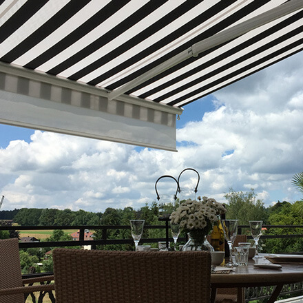 Aussicht mit einer VENTURA TREND mit Vario-Volant VENTURA TREND Vario-Volant Aussicht