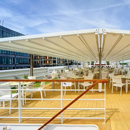 Pergola SUNRAIN S wasserfest