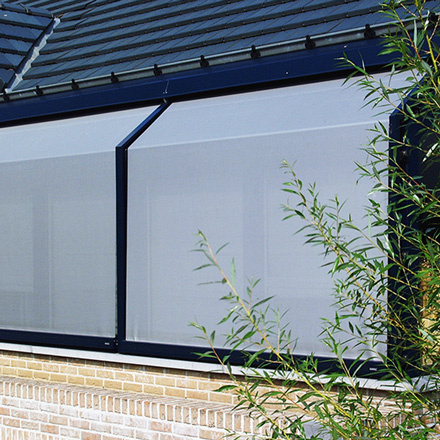 Wintergartenbeschattung WGB EF Kombination