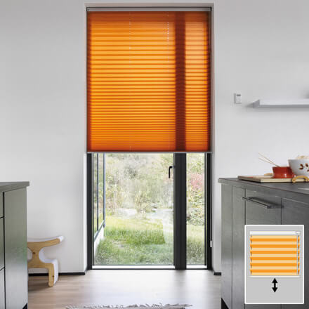 Luxaflex® Plissee mit Kettenzug Bedienung