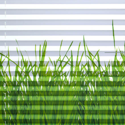 Motiv Lawn - weiß, Rasen-Design, Rückseite Perlex Motiv Lawn (Farb-Nr.: 3271)