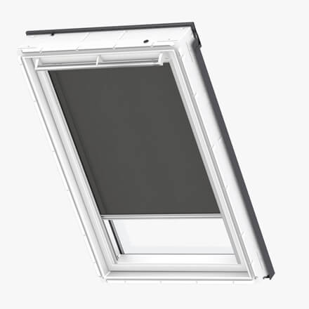VELUX® Sichtschutzrollo-Stoff in Schwarz, Farbe 4069