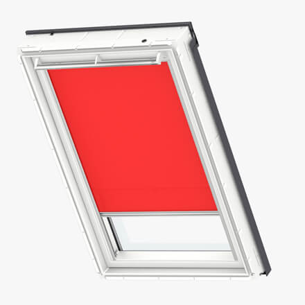 VELUX® Sichtschutzrollo-Stoff in Rot, Farbe 4159