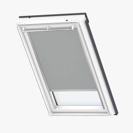 VERDUNKELUNGSROLLO DKD mit Thermostopp Alujalousie für Optilight Dachfenster 