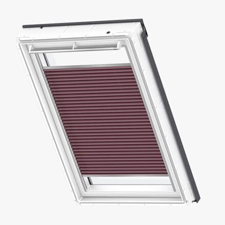 VELUX® Wabenplissee in Himbeere, Farbe 1051 VELUX® Wabenplissee in Himbeere, Farbe 1051