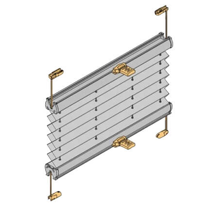 Wabenplissee Modell VS2