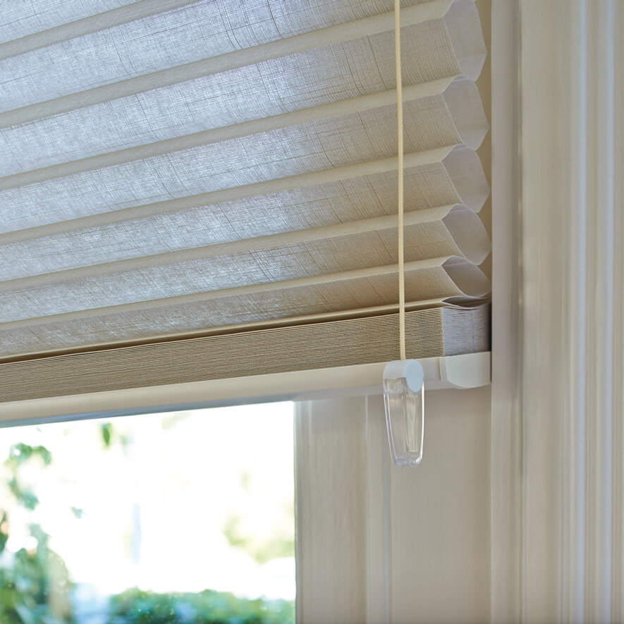 Wabenplissee Detailansicht Modell F1 Wabenplissee Detailansicht Modell F1