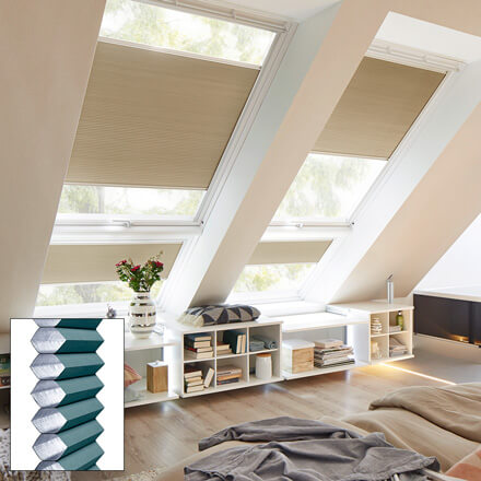 Wabenplissees von VELUX® VELUX® Wabenplissees