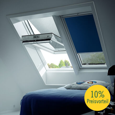 günstige Rollos f Velux® VU VKU Kunststoff Dachfenster Sichtschutz Sonnenschutz 