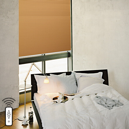 Elektrische Wabenplissees