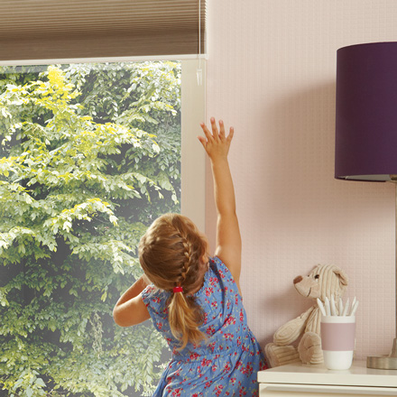 Wabenplissees mit SmartCord® oder LiteRise®