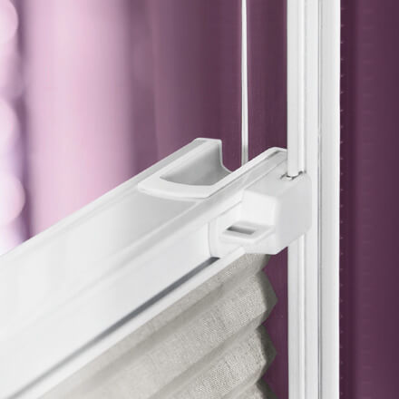 Klebeleistensystem für Teba® & DUETTE® Wabenplissees